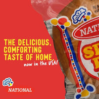 National Authentic Jamaican Penny Spice Bun - 12 Pack Jamaican Snack, Sweet & Spicy Fruit Cake, Traditional Caribbean Cuisine, Unique Spices & Flavors of Jamaica, Perfect Traditional Jamaican Snack