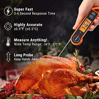 ThermoPro TP19H Digital Meat Thermometer for Cooking with Ambidextrous Backlit, Waterproof Kitchen Food BBQ Grill Smoker Oil Fry Candy Instant Read