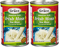 GRACE JAMAICAN STYLE IRISH MOSS (SEA MOSS) 9.6 OZ 2pk