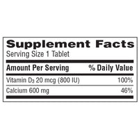 Caltrate 600 Plus D3 Calcium and Vitamin D Supplement Tablets, Bone Health Supplements for Adults - 60 Count