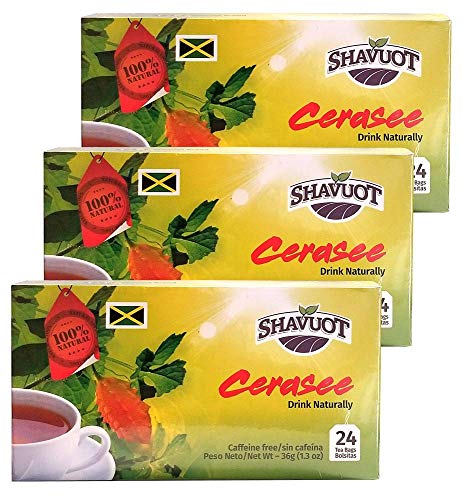Shavuot Jamaican Cerasee Tea 20 Tea Bags (Pack of 3)