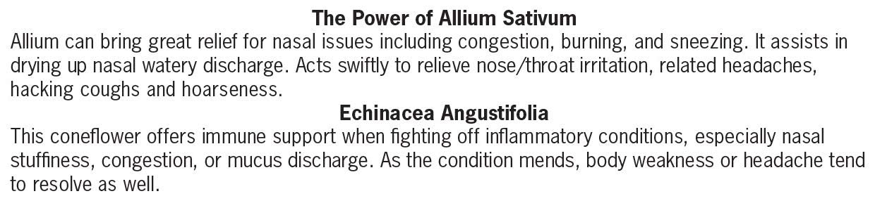 Forces of Nature - Natural Organic Sinus Maximum Strength Medicine (10ml) Non Drowsy, Non Addictive, Non GMO -Fight Congestion, Sinus Pressure, Pain, Sneezing and Runny Nose, Promote Sinus Health