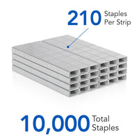 Swingline Staples, Standard Staplers for Desktop Staplers, 1/4" Length, 210/Strip, 5000/Box (35108)