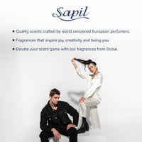 Sapil Perfumes “Bound for Men” Long-lasting, enticing scent for every day from Dubai Oriental Spicy scent EDT spray fragrance 3.4 Oz (100 ml)