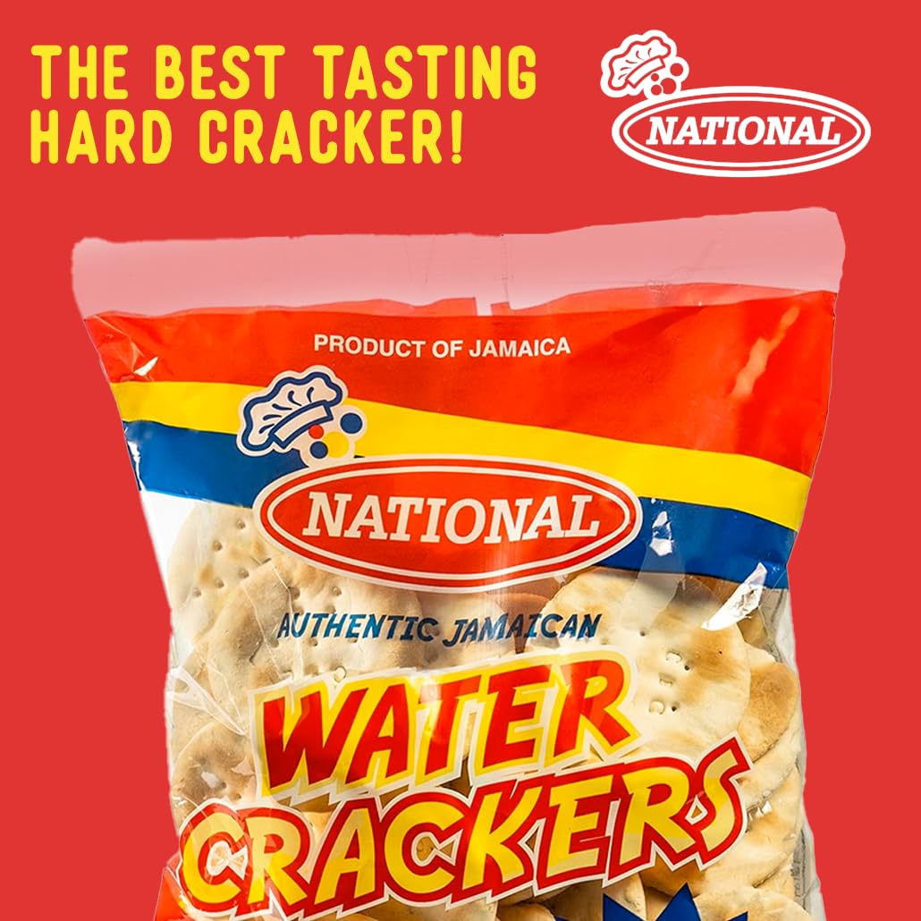 National Jamaican Water Cracker 3 Pack