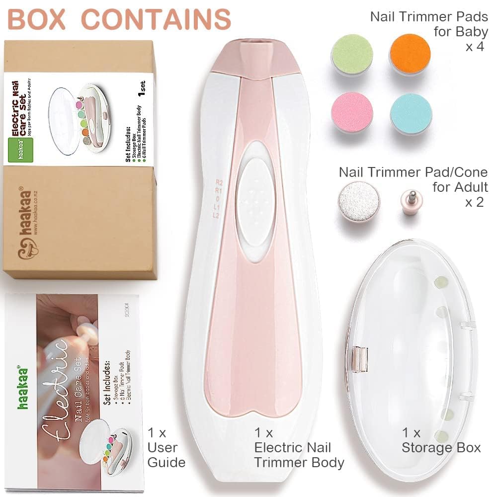 Buy Lupantte Baby Nail Clippers with Light, Lupantte Electric Baby Nail  Trimmer, Safe Baby Nail File for Newborn to Toddler Toes and Fingernails,  Kids Nail Care, Polish and Trim Online at Low