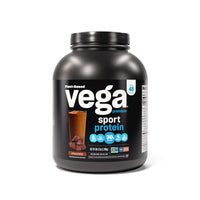 Vega Premium Sport Protein Chocolate Protein Powder, Vegan, Non GMO, Gluten Free Plant Based Protein Powder Drink Mix, NSF Certified for Sport, 4lb 5.9 oz