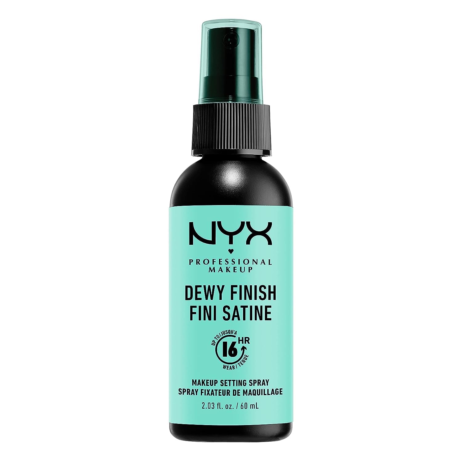 NYX PROFESSIONAL MAKEUP Makeup Setting Spray - Dewy Finish, Long-Lasting Vegan Formula (Packaging May Vary)