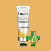 Jergens Ultra Healing Hand & Body Cream for Dry Skin, 3.4 Ounces, Formulated with Vitamins C, E & B5 plus Plant Protein Complex, for Extra Dry Skin Relief