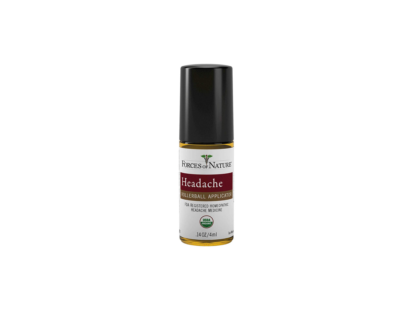 Forces of Nature – Natural, Organic Headache Pain Care (4ml) Non GMO, No Harmful Chemicals -Relief for Tension, Stress and Anxiety Associated with Headaches, Migraines, Sinus and Hangovers