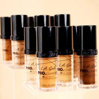 L.A. Girl Pro Coverage Liquid Foundation, White, 0.95 Fl Oz