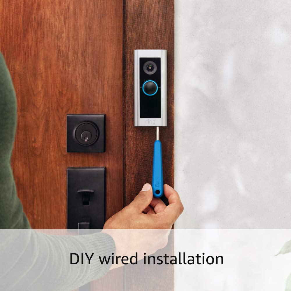 Ring Video Doorbell Pro 2 – Best-in-class with cutting-edge features (existing doorbell wiring required)