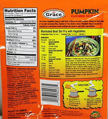 Grace Pumpkin Soup 1.59 oz Pack of 3