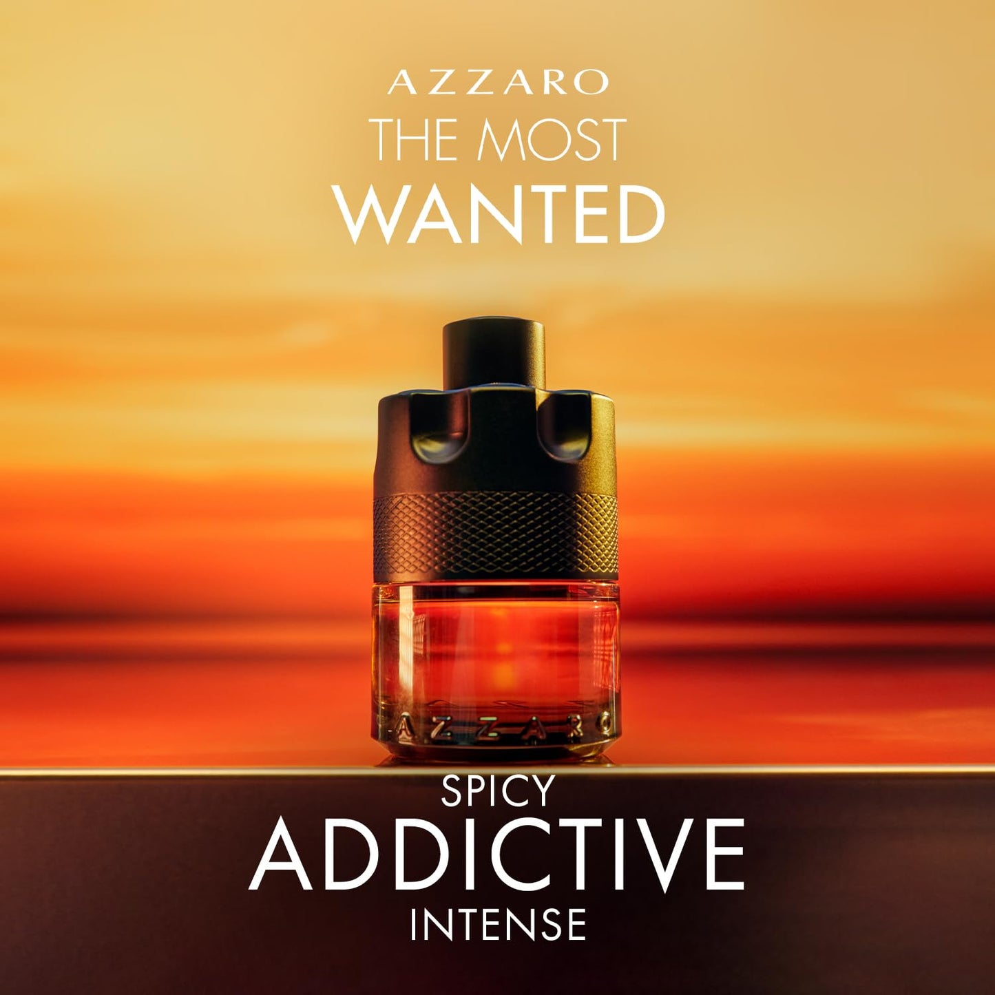 Azzaro The Most Wanted Parfum - Intense Mens Cologne - Spicy & Sensual Fragrance for Date - Lasting Wear - Irresistible Luxury Perfumes for Men, 3.3 Fl. Oz