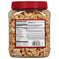 Kirkland Signature Whole Fancy Cashews Salted and Roasted, 40 oz (Pack of 4)