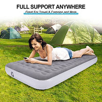 CAMULAND Air Mattress, Camping Inflatable Mattress Lightweight Inflatable Bed Air Mattress for Home, Travel, RV Tent and SUV Truck