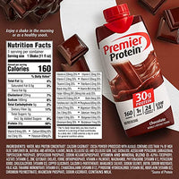 Premier Protein High Protein Shake, Chocolate and Vanilla Variety pack, 11 Fl oz. 6 of each flavor (12 Pack) in The Award Box