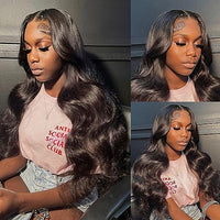 Wear and Go Glueless Lace Closure Wig for Beginners - 5x5 HD Lace, 180% Density Body Wave, Pre-Plucked and Pre-Cut - 26 Inch