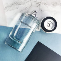 Mercedes-Benz For Men - Elegant Fragrance With Woody, Sensual Musky Notes - Mesmerize The Senses With Original Luxury Eau De Toilette Spray - Endless Day Through Night Scent Payoff - 4 OZ