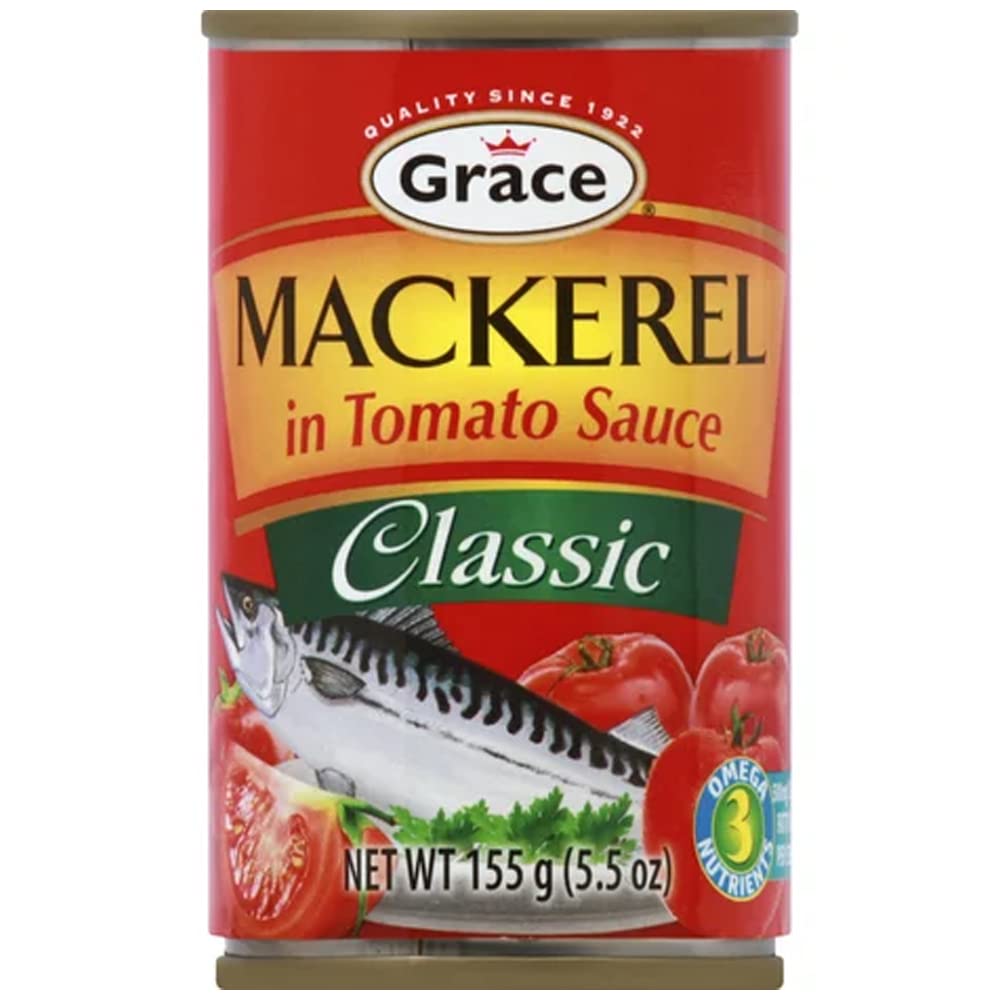 Grace Mackerel in Tomato Sauce (Classic) 10 Pack x 5.5oz