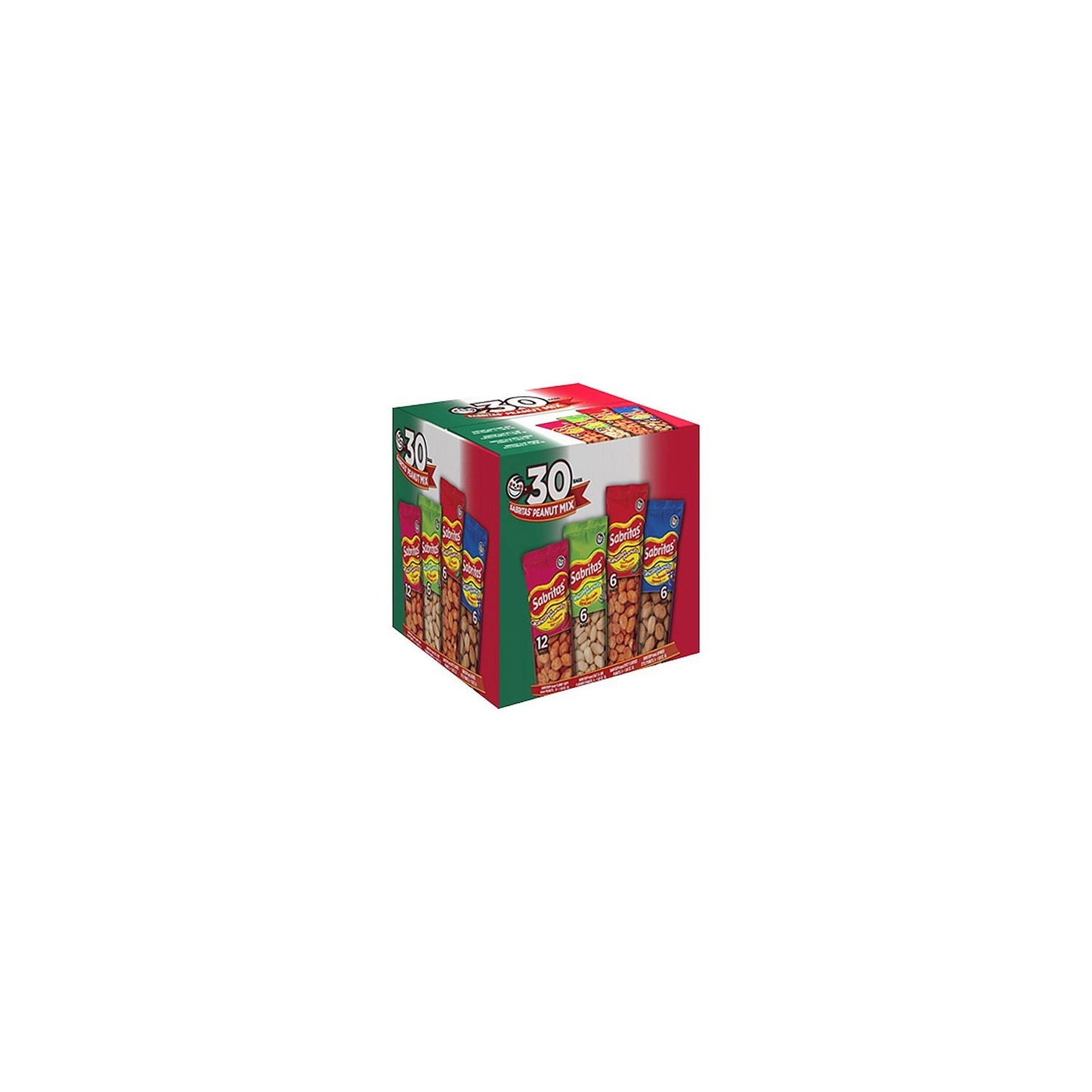 Sabritas Peanuts Variety Pack (30 ct.)