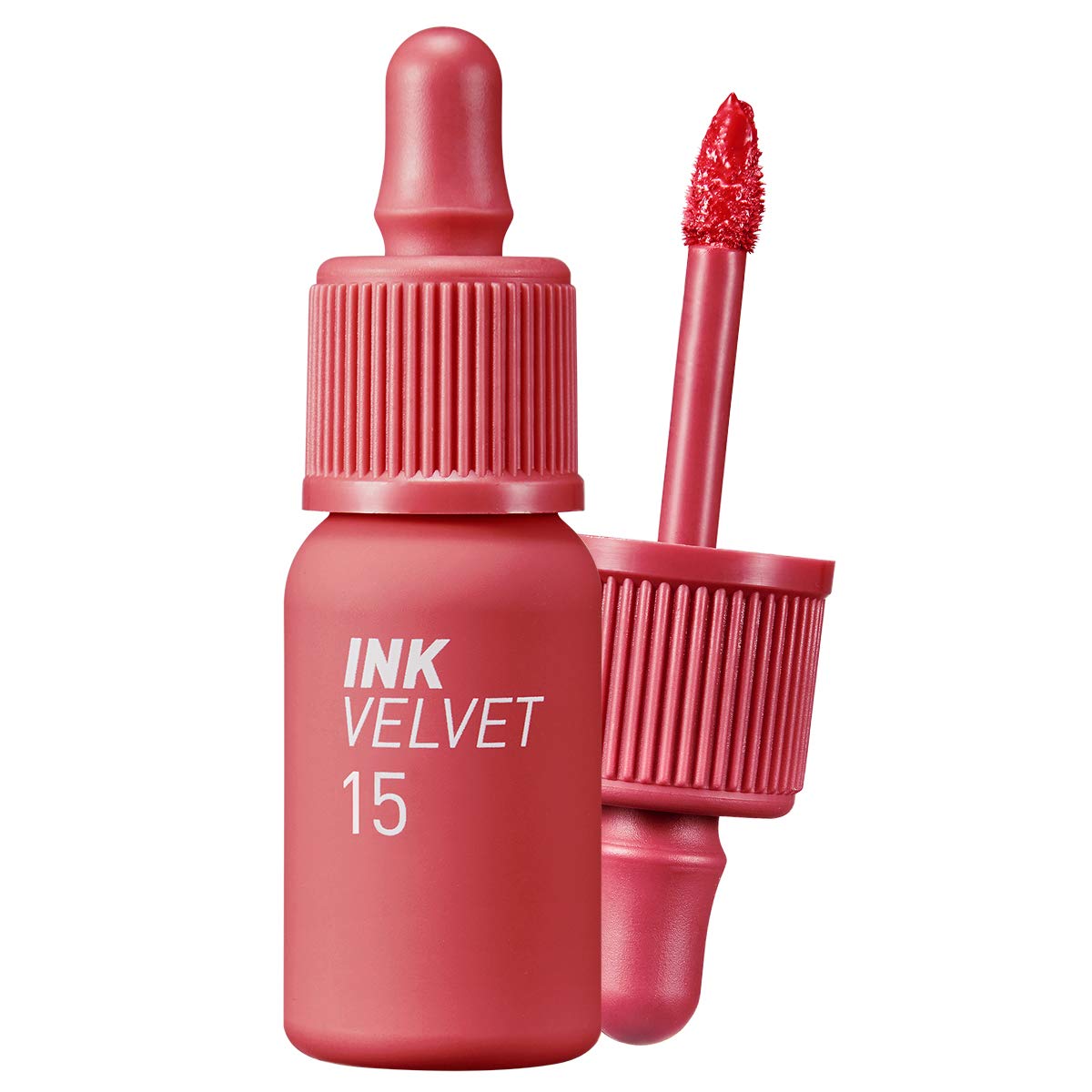 Peripera Ink the Velvet Lip Tint, High Pigment Color, Longwear, Weightless, Not Animal Tested, Gluten-Free, Paraben-Free (017 ROSY NUDE)