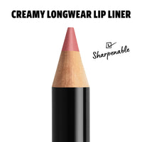 NYX PROFESSIONAL MAKEUP Slim Lip Pencil, Long-Lasting Creamy Lip Liner - Rose