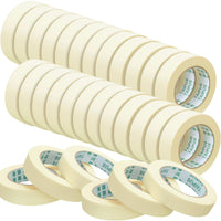 Masking Tape General Purpose Masking Tape 55 Yards Painting Tape for Painting Home Office School Stationery Arts Crafts Basic Use (30 Rolls, 0.8 Inch)