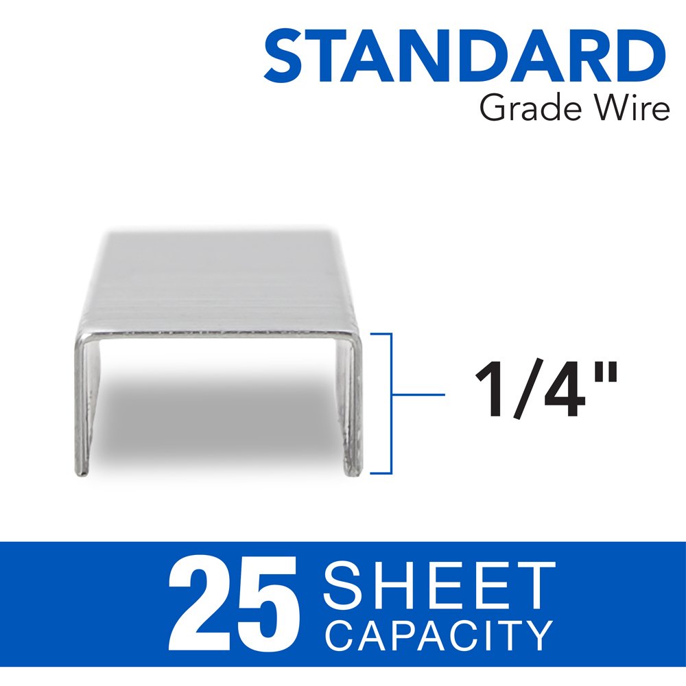 Swingline Staples, Standard Staplers for Desktop Staplers, 1/4" Length, 210/Strip, 5000/Box (35108)