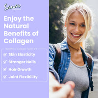 Sanar Naturals Collagen Pills with Vitamin C, Vitamin E - Reduce Wrinkles, Support Hair, Skin, Nails, Joints - Hydrolyzed Collagen for Women and Men, Collagen Peptides Supplement, 150 Capsules