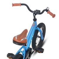 JOYSTAR 12 Inch Kids Bike for 2 3 4 Years Old Boys Girls Toddlers Bikes with Training Wheels Gifts Children Bicycle BMX Style Blue