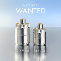 Azzaro Wanted Eau de Parfum - Energizing & Intense Mens Cologne - Woody, Aromatic & Spicy Fragrance - Juniper Berries, Sage, Vetiver - Lasting Wear - Luxury Perfumes for Men - Full Size, 3.3 Fl. Oz