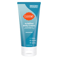 Lume Acidified Body Cream - Smooth Appearance of Rough, Bumpy Skin - Paraben Free, Lanolin Free, Skin Safe - 6 ounce (Unscented)