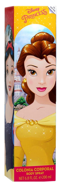 Disney Princess Fragrance for Kids Body Spray 200ml Mist Made in Spain by Air Val International, 6.8 FL Oz