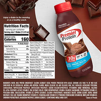 Premier Protein Shake 30g Protein 1g Sugar 24 Vitamins Minerals Nutrients to Support Immune Health For keto diet , Chocolate, 11.5 Fl Oz (Pack of 12), Liquid,Powder, Bottle