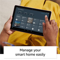 Amazon Fire HD 10 tablet, 10.1", 1080p Full HD, 32 GB, (2021 release), Black