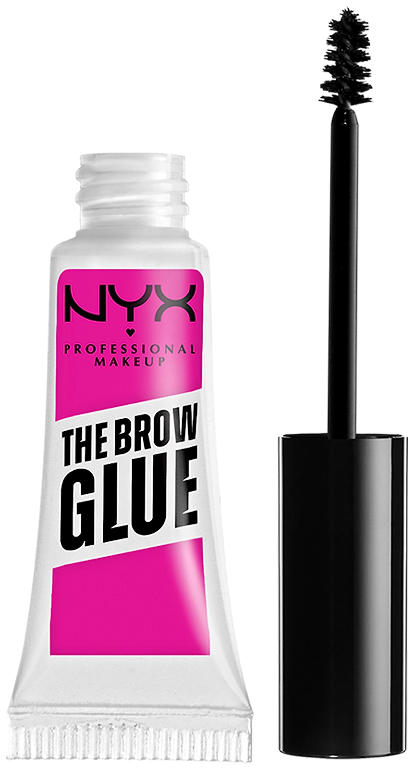 NYX PROFESSIONAL MAKEUP The Brow Glue, Extreme Hold Eyebrow Gel - Clear