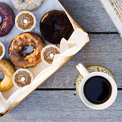 The Original Donut Shop, Regular, Single-Serve Keurig K-Cup Pods, Medium Roast Coffee, 144 Count (6 Boxes of 24 Pods)