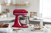 KitchenAid KSM150PSER Artisan Tilt-Head Stand Mixer with Pouring Shield, 5-Quart, Empire Red