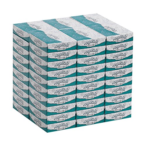 Georgia-Pacific Angel Soft ps Ultra Facial Tissue Personal Size White 3000