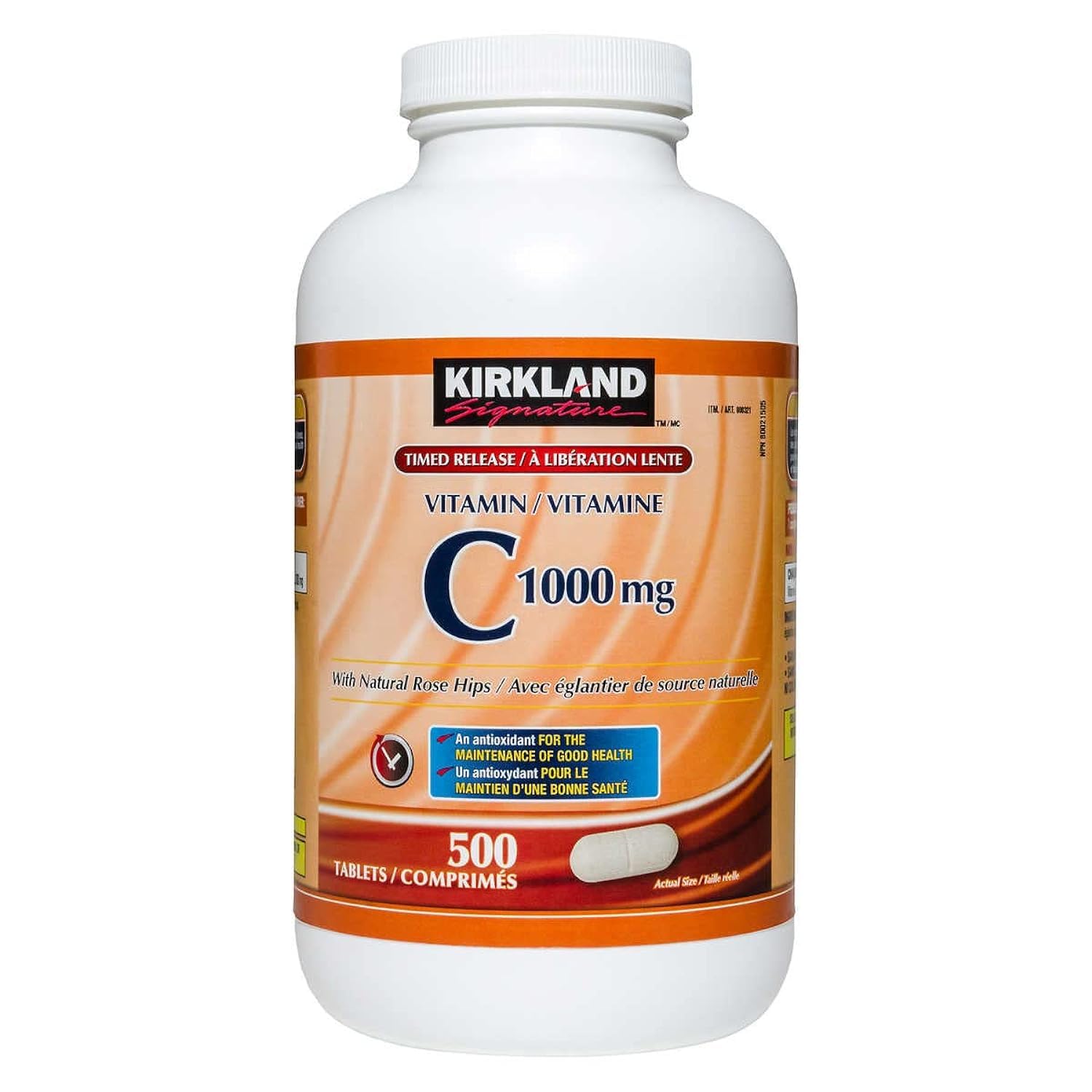 Kirkland Signature Vitamin C, 1000mg, 500 Tabs