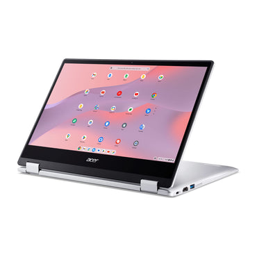 Acer Chromebook Spin 314 Convertible Laptop | Intel Pentium Silver N6000 | 14" HD Corning Gorilla Glass Touch Display | 4GB LPDDR4X | 128GB eMMC | Intel Wi-Fi 6 AX201 | Chrome OS | CP314-1H-P9G7