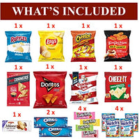 Ultimate Variety Sampler Care Package - Gift Package, Snacks, Chips, Cookies, Bars, Candies, Nuts Gift Box, Great for HALLOWEEN, Christmas, Thanks Giving, Office Meetings ,Friends & Family, Military,College Students (50 Count)