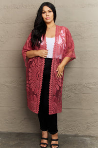 Justin Taylor Legacy Lace Duster Kimono