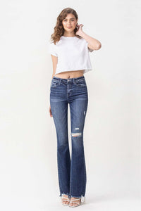 Vervet by Flying Monkey Luna Full Size High Rise Flare Jeans