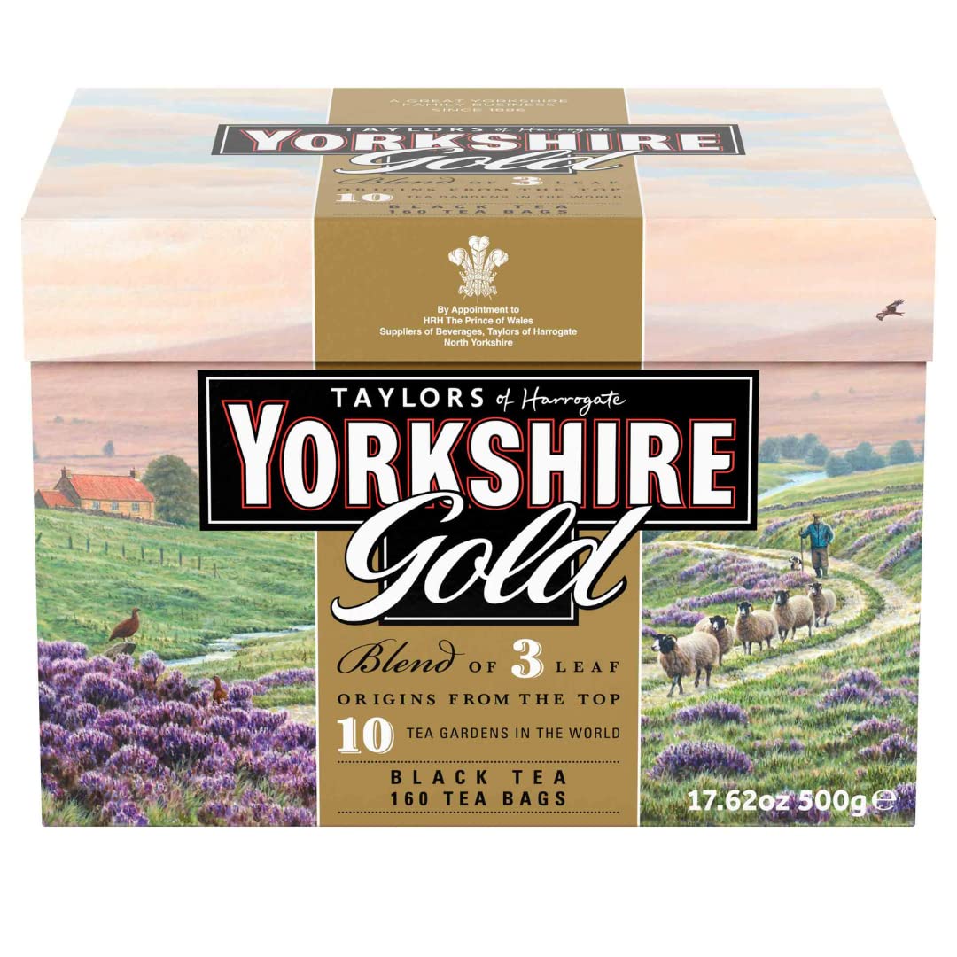 Taylors of Harrogate Yorkshire Gold, 160 Count (Pack of 1)