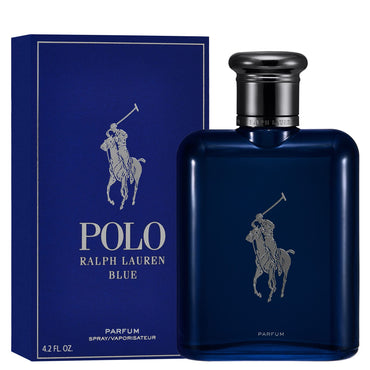 Ralph Lauren - Polo Blue - Parfum - Men's Cologne - Aquatic & Fresh - With Citrus, Oakwood, and Vetiver - Intense Fragrance - 4.2 Fl Oz