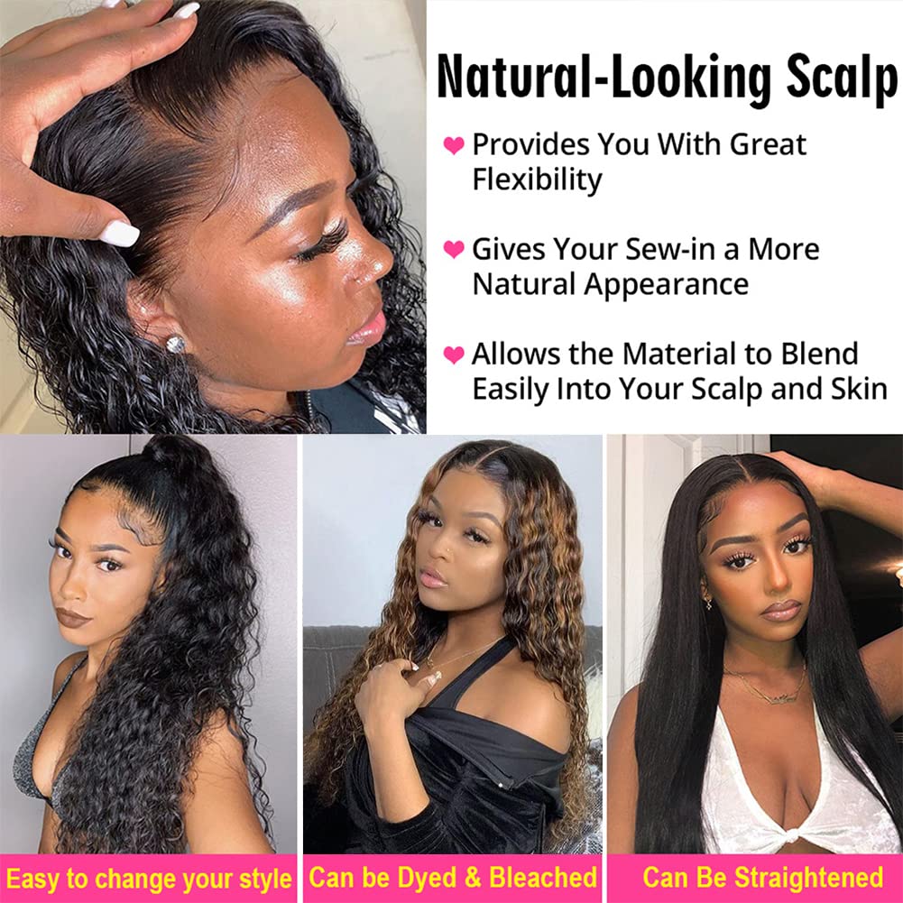 Deep Wave Lace Front Wigs Human Hair 180% Density Wet and Wavy 13x4 Deep Wave Frontal Wigs Human Hair HD Lace Curly Wigs for Women Pre Plucked with Baby Hair Curly Lace Front Wig Human Hair 26 Inch