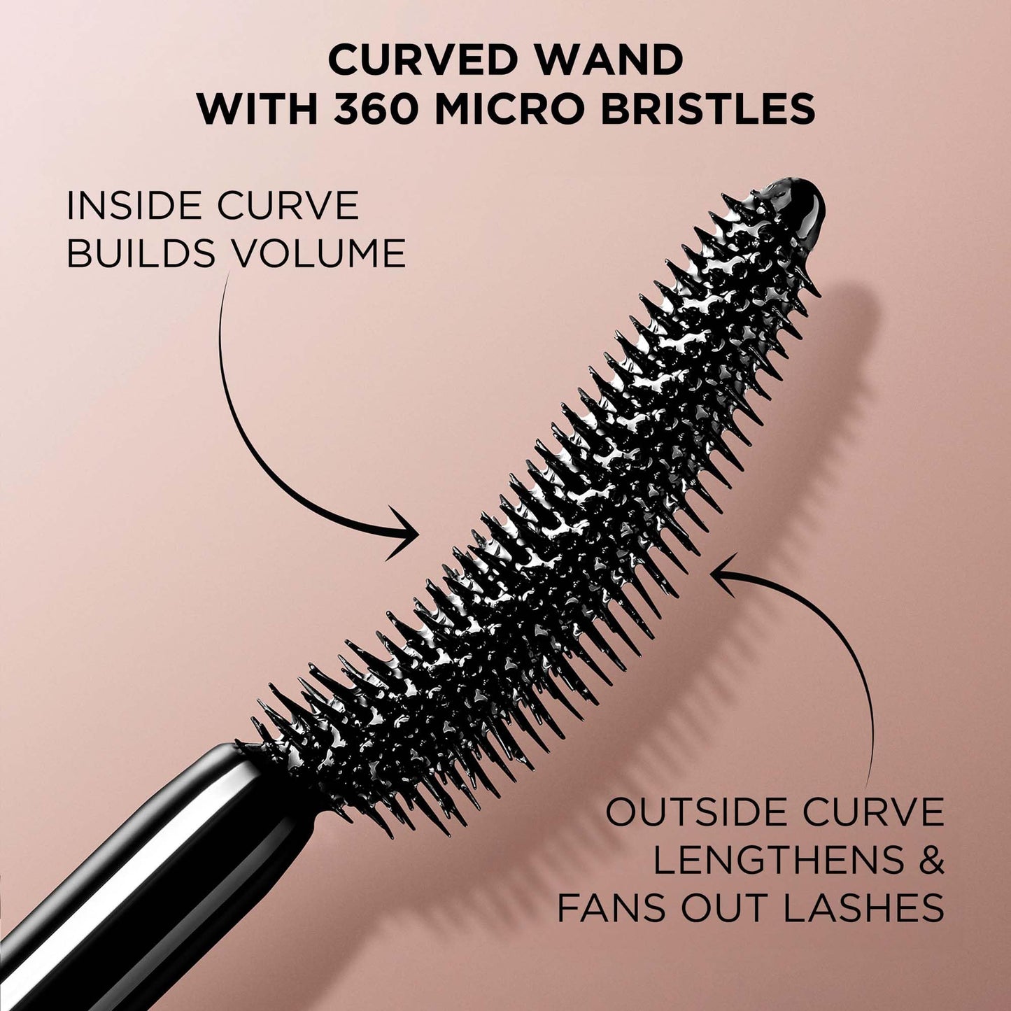 Lancôme Lash Idôle Lash-Lifting & Volumizing Mascara - Black Mascara for Instant Volume, Length & Lift - Smudge Proof & Up To 24H Wear - Black