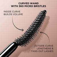 Lancôme Lash Idôle Lash-Lifting & Volumizing Mascara - Black Mascara for Instant Volume, Length & Lift - Smudge Proof & Up To 24H Wear - Black